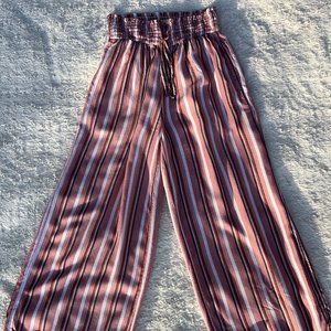 Striped Wide Leg Pants from Hollister